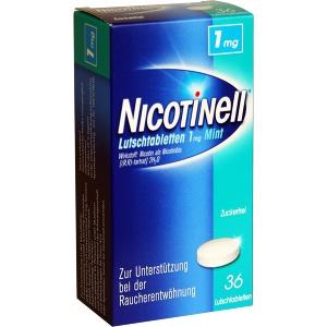 Nicotinell Lutschtabletten 1mg Mint, 36 ST