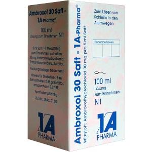 Ambroxol 30 Saft-1A Pharma, 100 ML