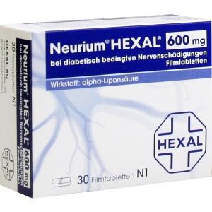 Neurium HEXAL 600 Filmtabletten, 30 ST