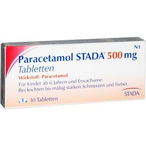 Paracetamol STADA 500mg Tabletten, 10 ST