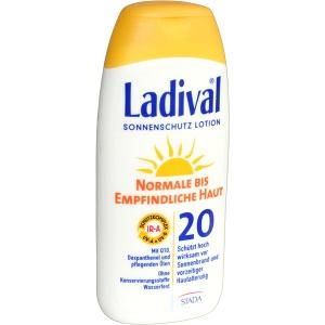 Ladival norm.bis empf.Haut Lotion LSF20, 200 ML