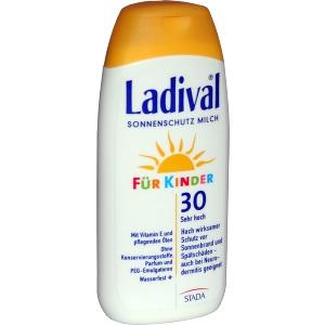 Ladival Kinder Sonnenmilch LSF30, 200 ML