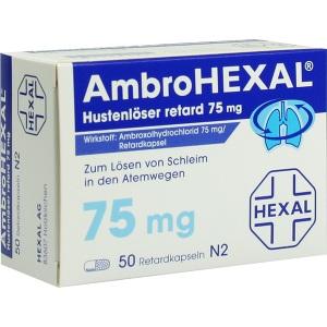 AmbroHEXAL Hustenlöser retard 75mg, 50 ST