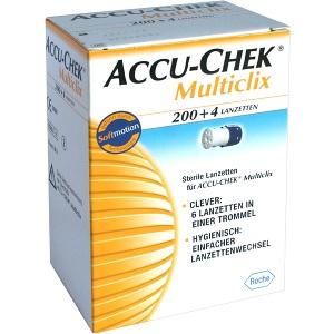 ACCU-CHEK Multiclix Lanzetten, 204 ST