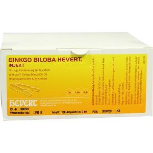 Ginkgo biloba Hevert injekt, 100 ST