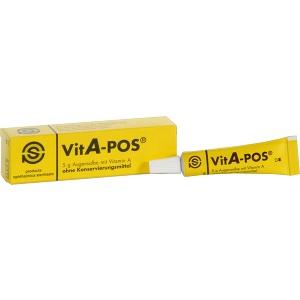 Vita-POS Augensalbe mit Vitamin A, 5 G