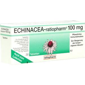ECHINACEA-ratiopharm 100mg, 20 ST