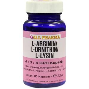 L-ARGININ/L-ORNITHIN/L-LYSIN 4:3:4 GPH, 60 ST