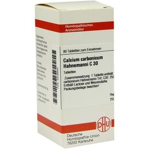 CALCIUM CARB HAHNEM C30, 80 ST