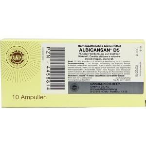ALBICANSAN D 5, 10x1 ML