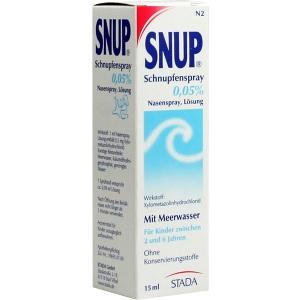 Snup Schnupfenspray 0.05%, 15 ML