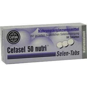 Cefasel 50 nutri Selen-Tabs, 50 ST