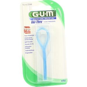 GUM ERZ-Thru Floss Threaders Zahnseideeinfä, 1 P