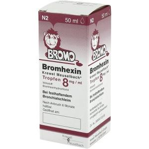 BROMHEXIN K.Meuselb.Trf.8mg/ml, 50 ML
