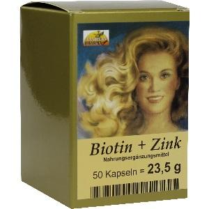 Biotin + Zink Haarkapseln, 50 ST