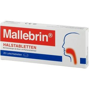 Mallebrin Halstabletten, 20 ST