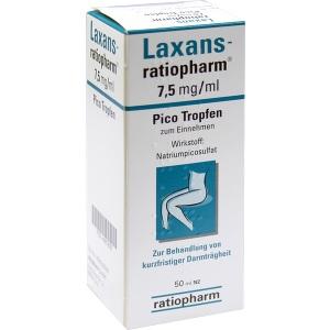Laxans-ratiopharm 7.5mg/ml Pico Tropfen, 50 ML