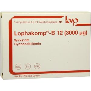 Lophakomp B12-3000mcg, 5x2 ML