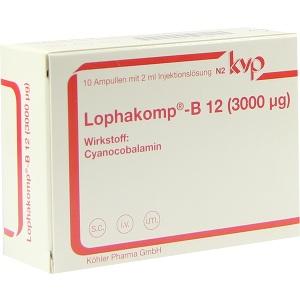 Lophakomp B12-3000mcg, 10x2 ML