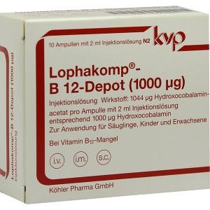 Lophakomp B12-Depot 1000mcg, 10x2 ML