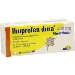 Ibuprofen dura 400mg Filmtabletten, 50 ST