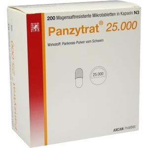 PANZYTRAT 25000, 200 ST