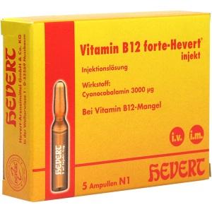 VITAMIN B12 FORTE HEVERT INJEKT, 5x2 ML