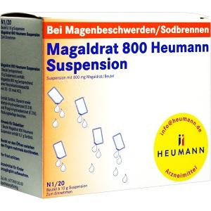 MAGALDRAT 800 HEUMANN SUSPENSION BEUTEL, 20x10 G