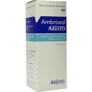Ambroxol Aristo Hustentropfen f. Kinder 7.5mg/ml, 100 ML
