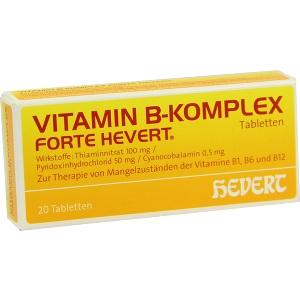Vitamin B-Komplex forte Hevert, 20 ST