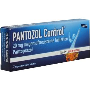 Pantozol Control 20mg, 7 ST