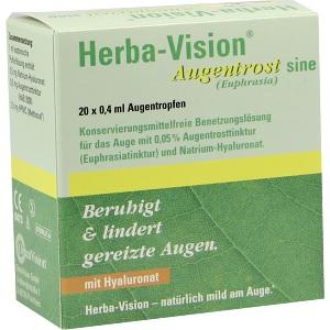 Herba-Vision Augentrost sine, 20X0.4 ML