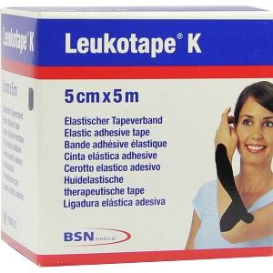Leukotape K 5cm schwarz, 1 ST