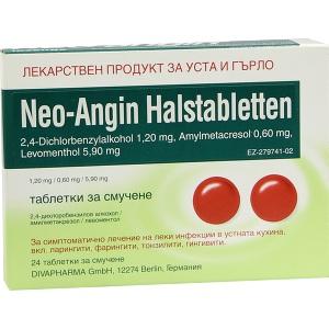Neo Angin Halstabletten, 24 ST