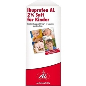 Ibuprofen AL 2% Saft für Kinder, 150 ML