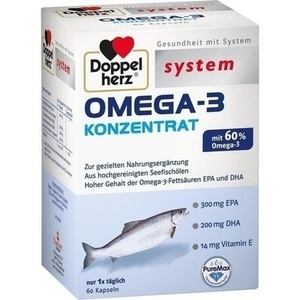 Doppelherz Omega-3 Konzentrat system, 60 ST