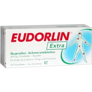 Eudorlin extra Ibuprofen-Schmerztabletten, 20 ST