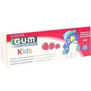 GUM Kinder Zahnpasta Erdbeer 2-6 Jahre, 50 ML