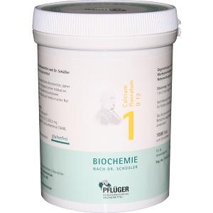 Biochemie Pflüger Nr. 1 Calcium fluoratum D 12, 1000 ST