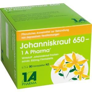 Johanniskraut 650 - 1 A Pharma, 90 ST