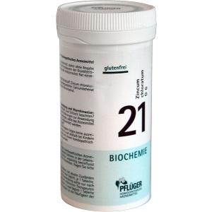 Biochemie Pflüger Nr. 21 Zincum chloratum D 6, 400 ST