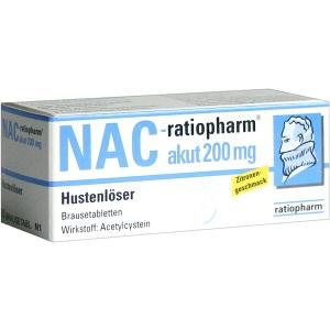 NAC-ratiopharm akut 200mg Hustenlöser, 10 ST