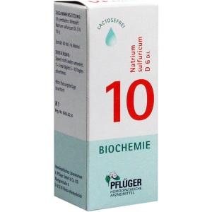 Biochemie Pflüger Nr. 10 Natrium sulfuricum D 6, 30 ML