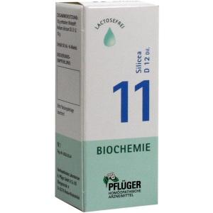 Biochemie Pflüger Nr. 11 Silicea D12 Dil., 30 ML