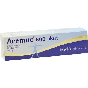 Acemuc 600 akut, 20 ST