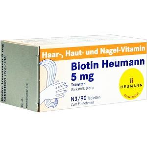 Biotin Heumann 5mg Tabletten, 90 ST