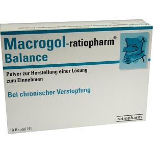 Macrogol-ratiopharm Balance Pulv. z.H.e.Lsg.z.Ein., 10 ST
