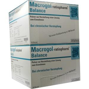 Macrogol-ratiopharm Balance Pulv. z.H.e.Lsg.z.Ein., 100 ST