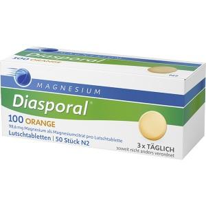 Magnesium-Diasporal 100 Orange, 50 ST
