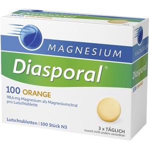 Magnesium-Diasporal 100 Orange, 100 ST